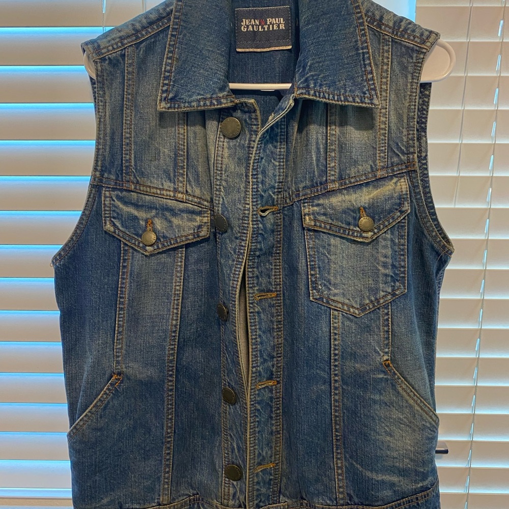 Vintage Jean Paul Gaultier Jean vest